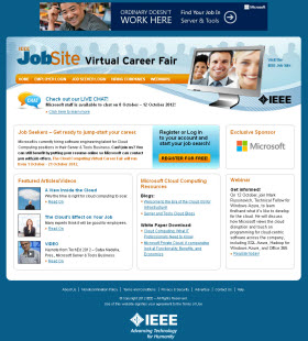 IEEE Job Site Virtual Career Fairs