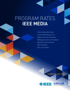 IEEE Overall Program Rates Media Kit PDF